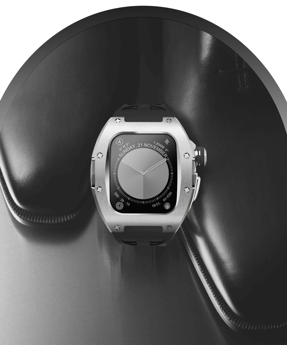 Upgrade Your Apple Watch 10 with the RM-7013SS Luxury Stainless Steel Mod Kit