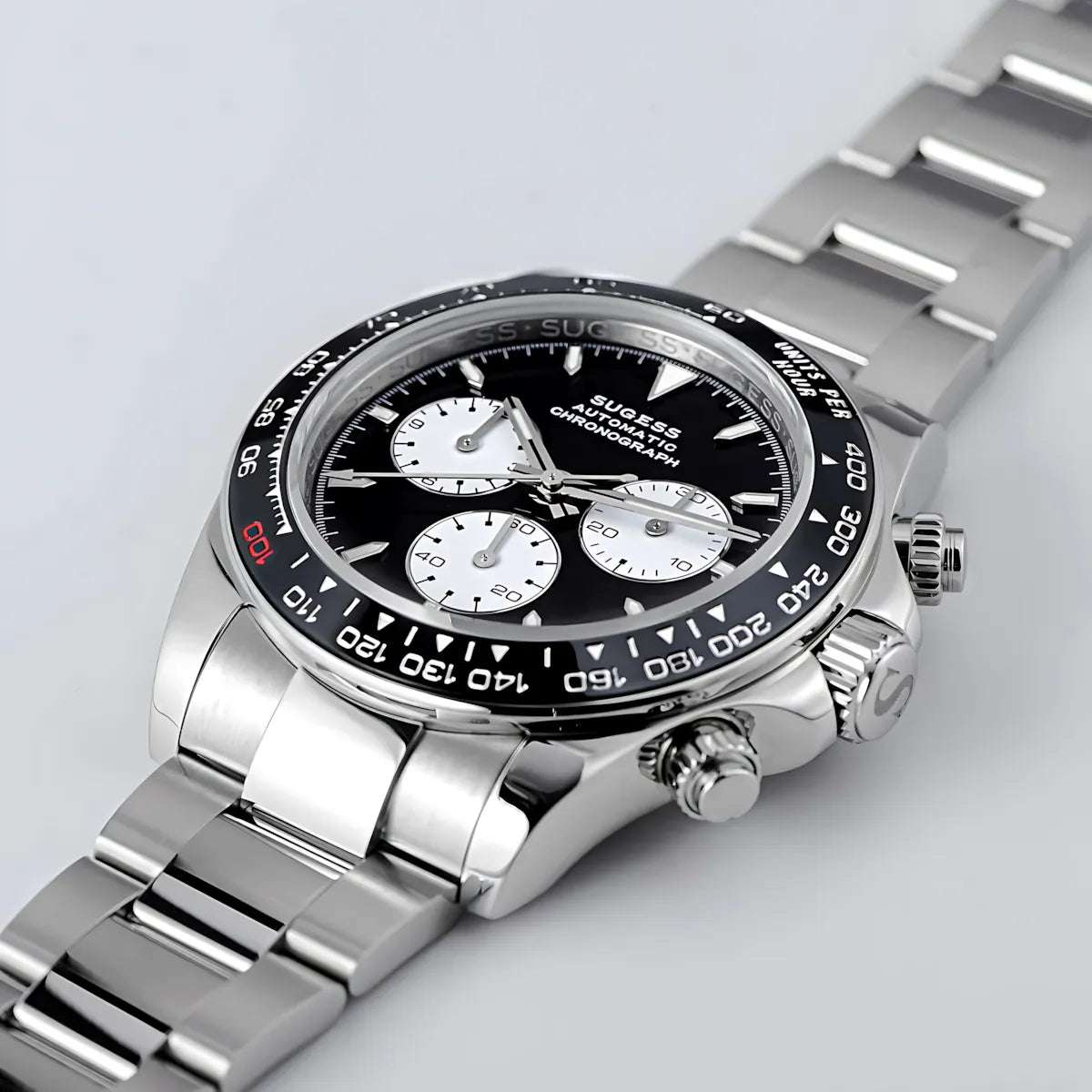 Sugess 39 Daytona Chronograph Ceramic Bezel Premium Homage Watches Watches - Sugess