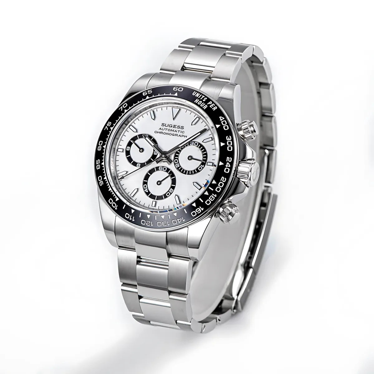 Sugess 39 Daytona Chronograph Ceramic Bezel Premium Homage Watches Watches - Sugess