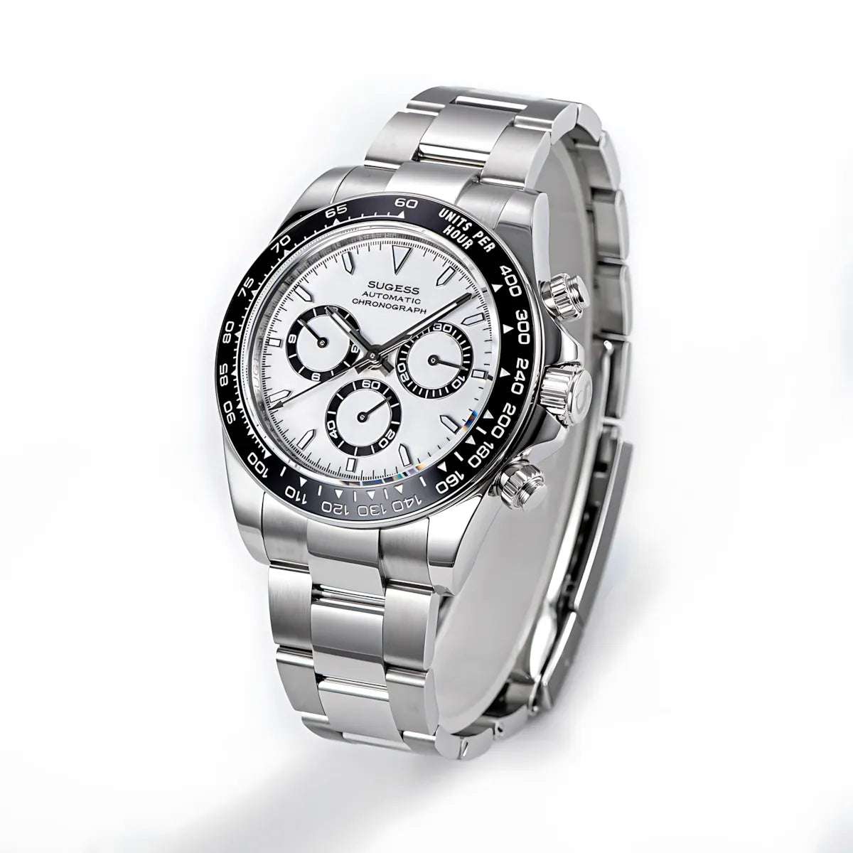 Sugess 39 Daytona Chronograph Ceramic Bezel Premium Homage Watches - Sugess | Viva Timepiece