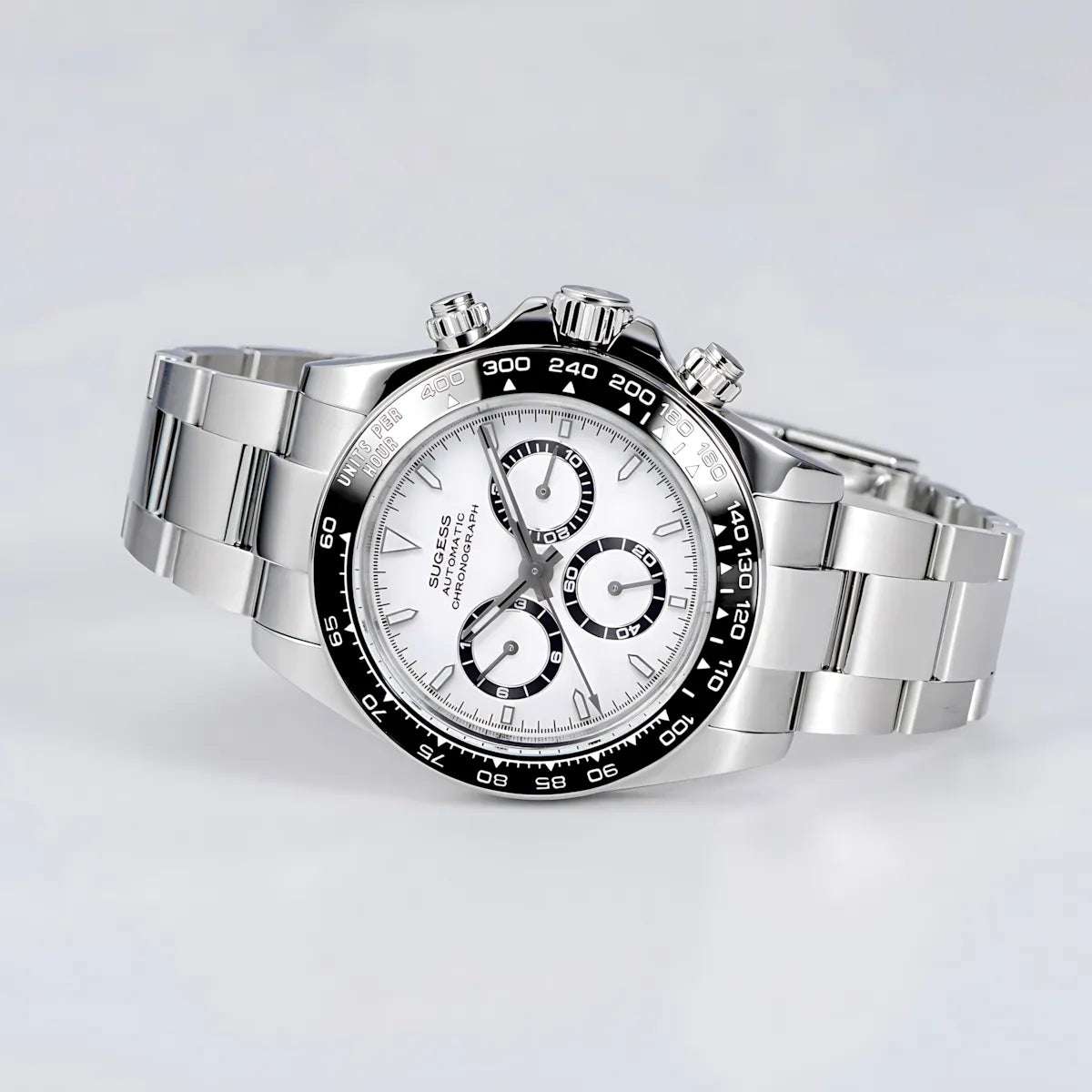 Sugess 39 Daytona Chronograph Ceramic Bezel Premium Homage Watches - Sugess | Viva Timepiece