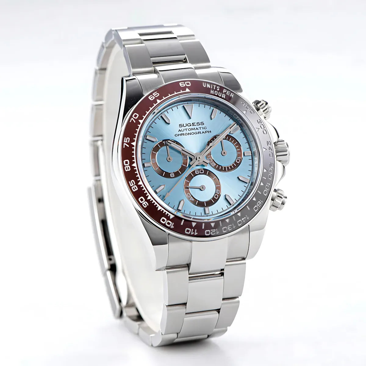 Sugess 39 Daytona Chronograph Ceramic Bezel Premium Homage Watches Watches - Sugess