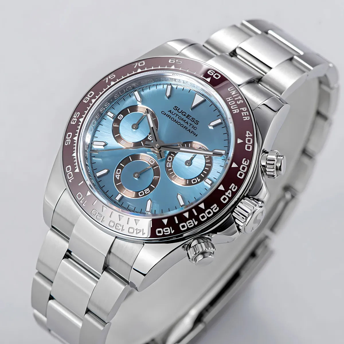 Sugess 39 Daytona Chronograph Ceramic Bezel Premium Homage Watches Watches - Sugess