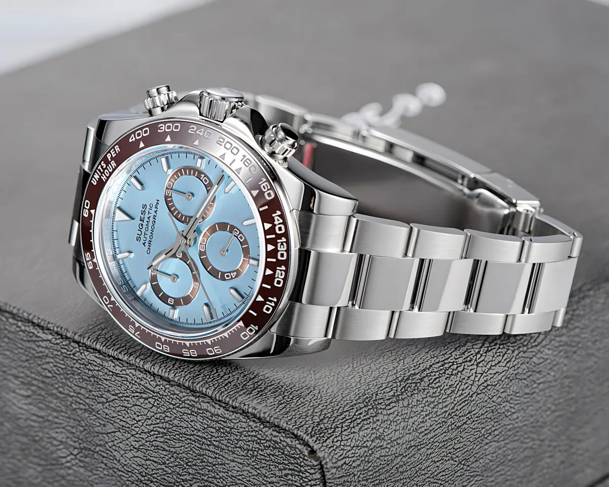 Sugess 39 Daytona Chronograph Ceramic Bezel Premium Homage Watches Watches - Sugess