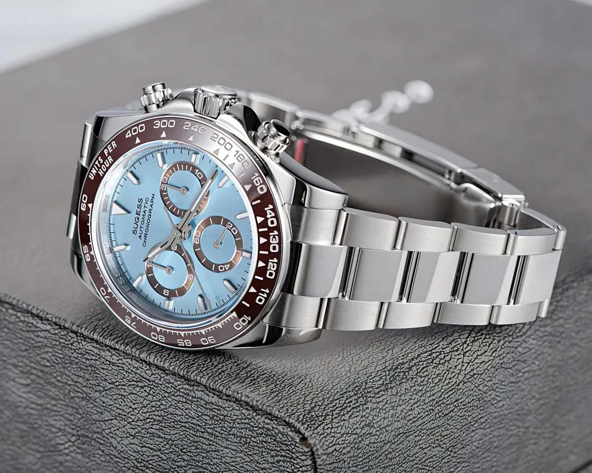 Sugess 39 Daytona Chronograph Ceramic Bezel Premium Homage Watches - Sugess | Viva Timepiece