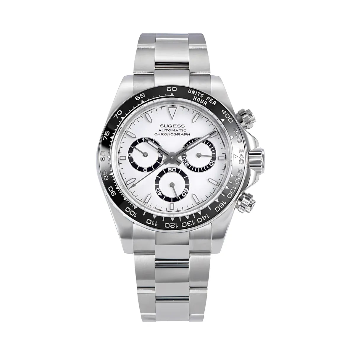 Sugess 39 Daytona Chronograph Ceramic Bezel Premium Homage Watches - Sugess | Viva Timepiece