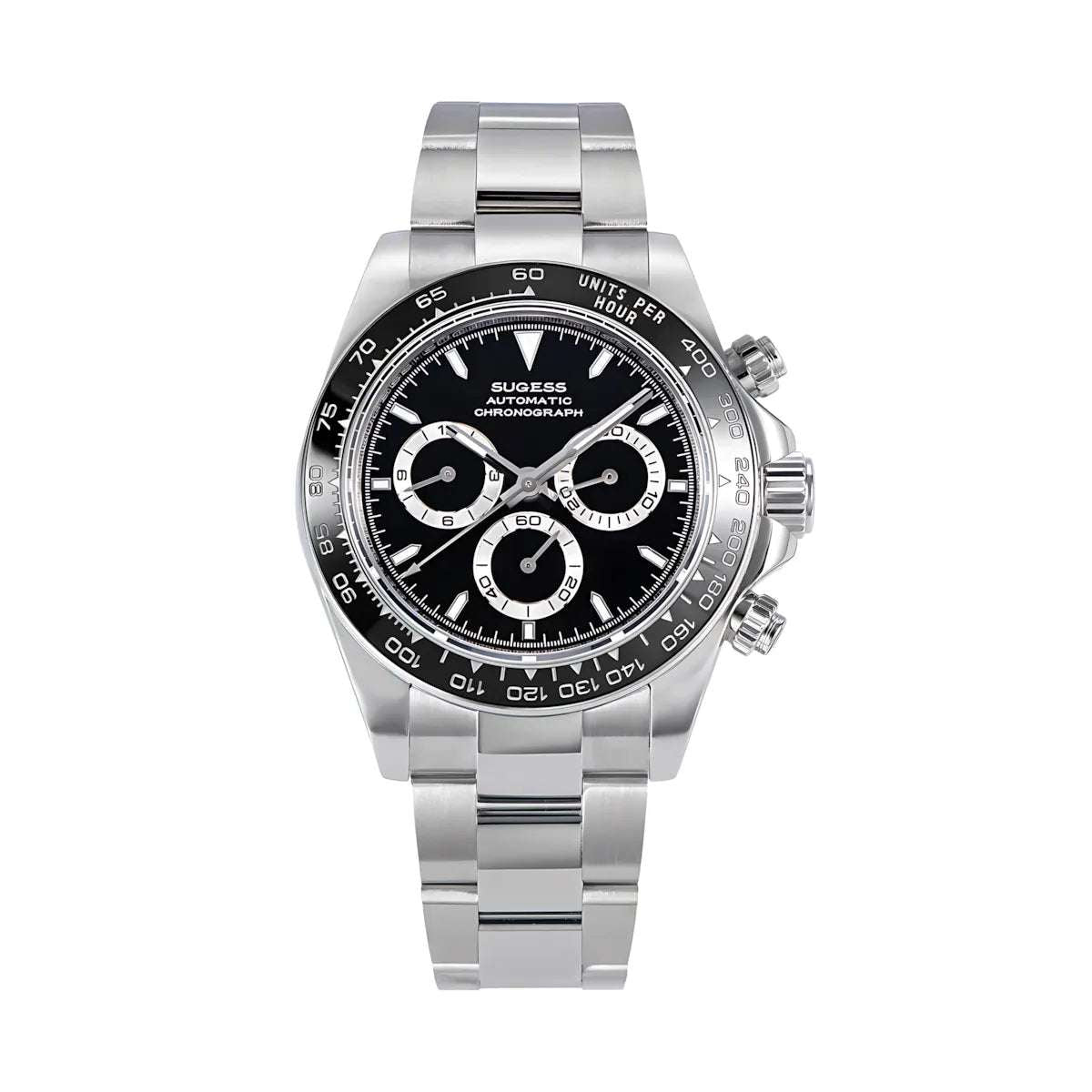 Sugess 39 Daytona Chronograph Ceramic Bezel Premium Homage Watches - Sugess | Viva Timepiece