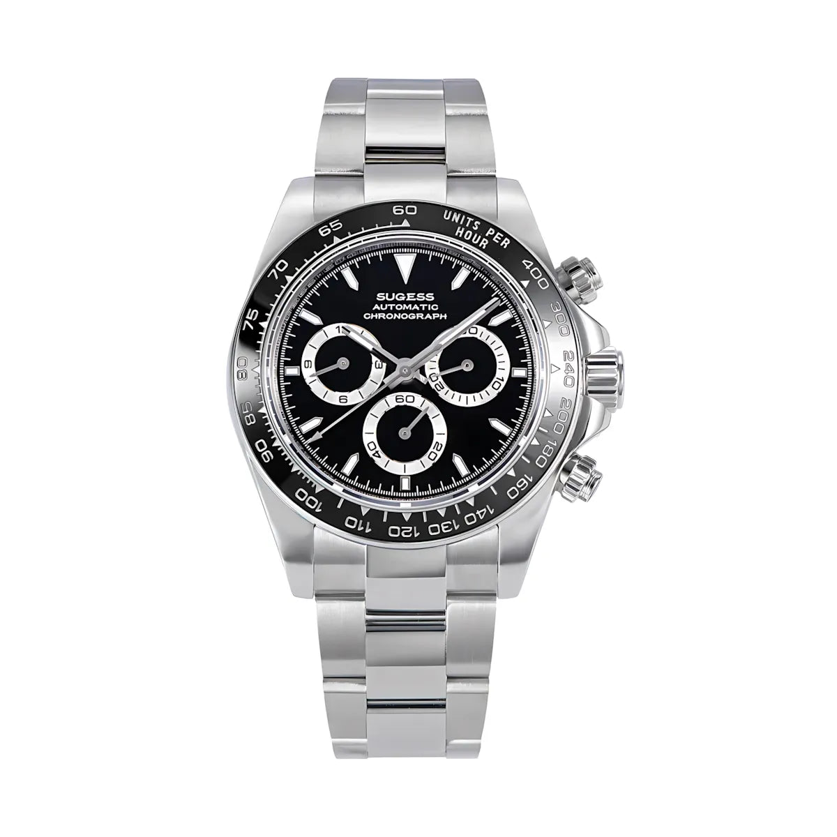 Sugess 39 Daytona Chronograph Ceramic Bezel Premium Homage Watches Watches - Sugess