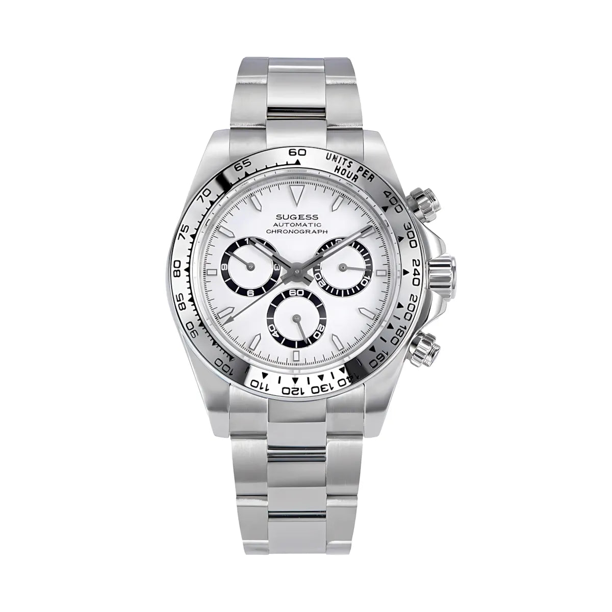 Sugess 39 Daytona Chronograph Ceramic Bezel Premium Homage Watches - Sugess | Viva Timepiece