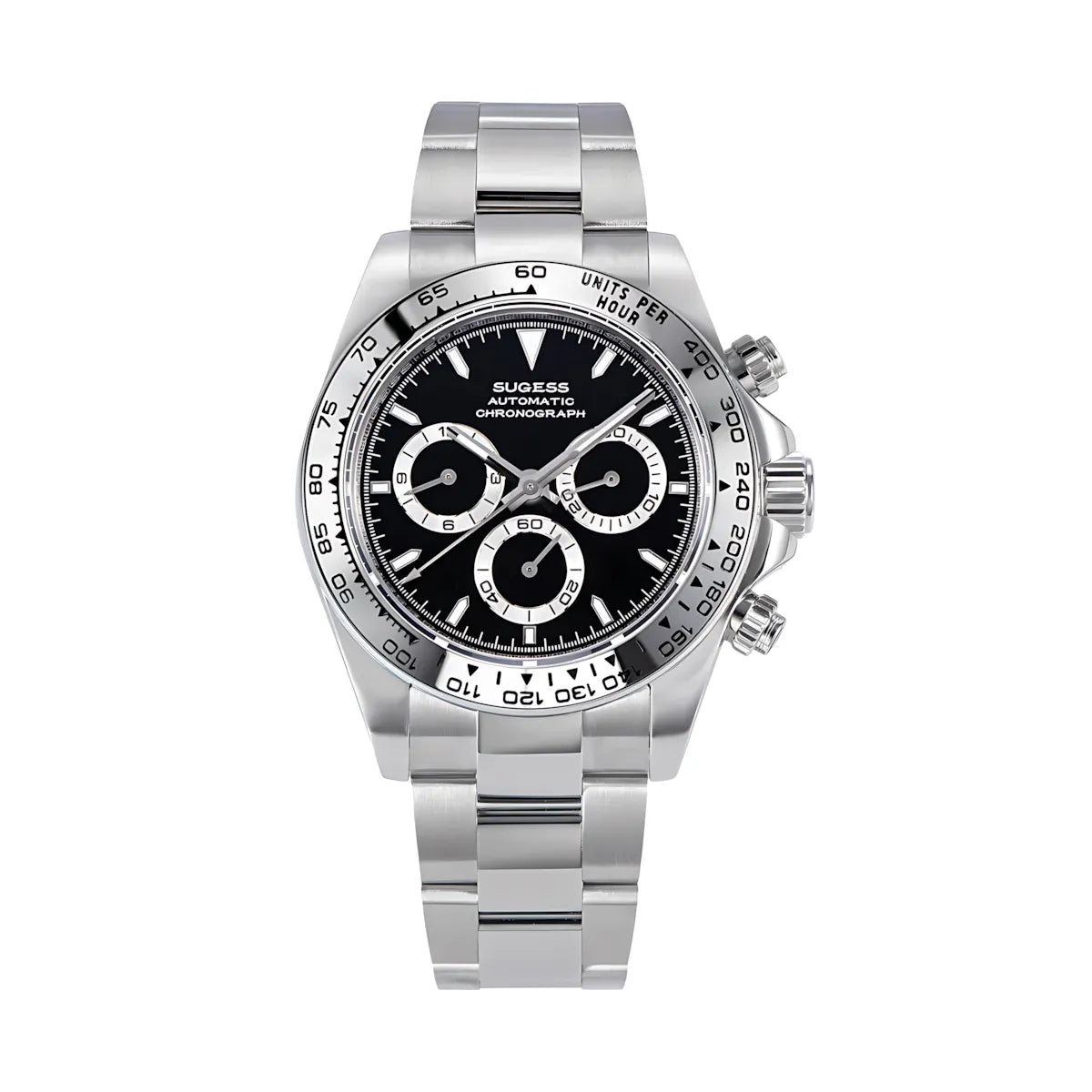 Sugess 39 Daytona Chronograph Ceramic Bezel Premium Homage Watches Watches - Sugess