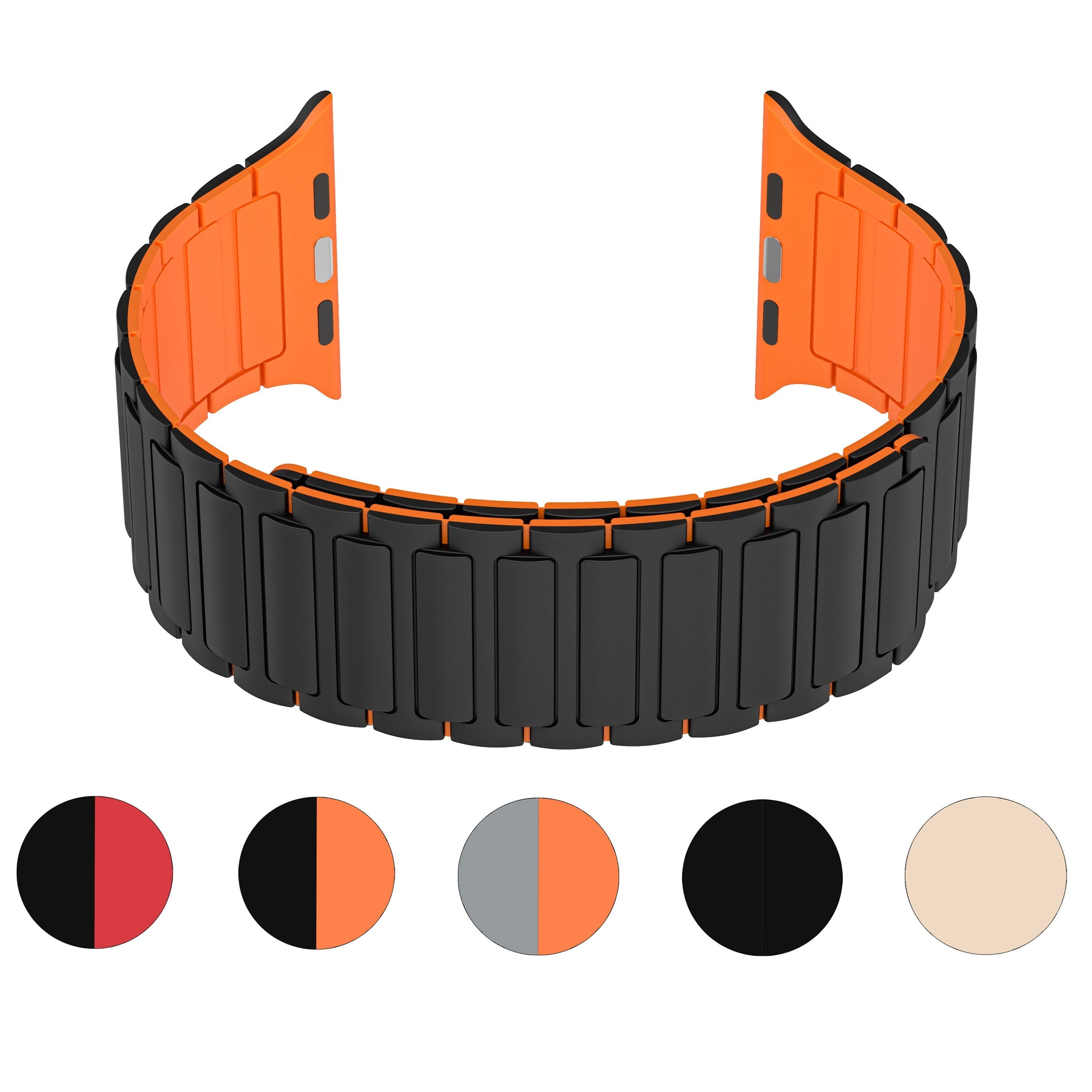 Universal Fit Silicone Magnetic Apple Watch Bands