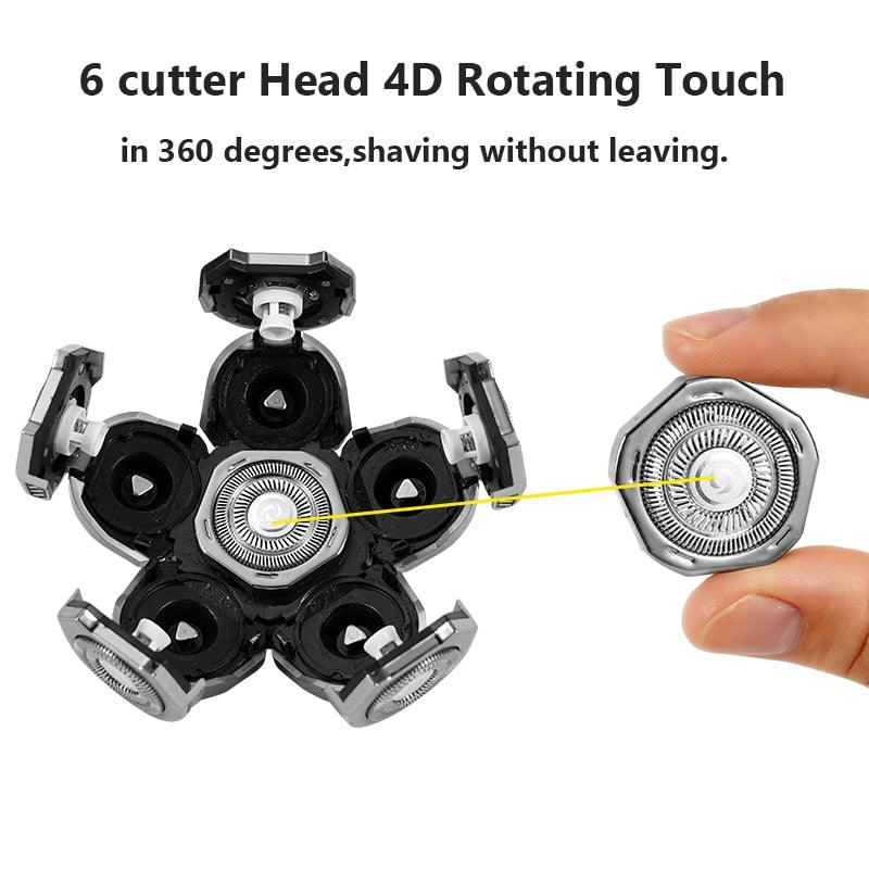 6D Floating Replacement Shaver Head For Strong Shaver - Viva Timepiece -  - 