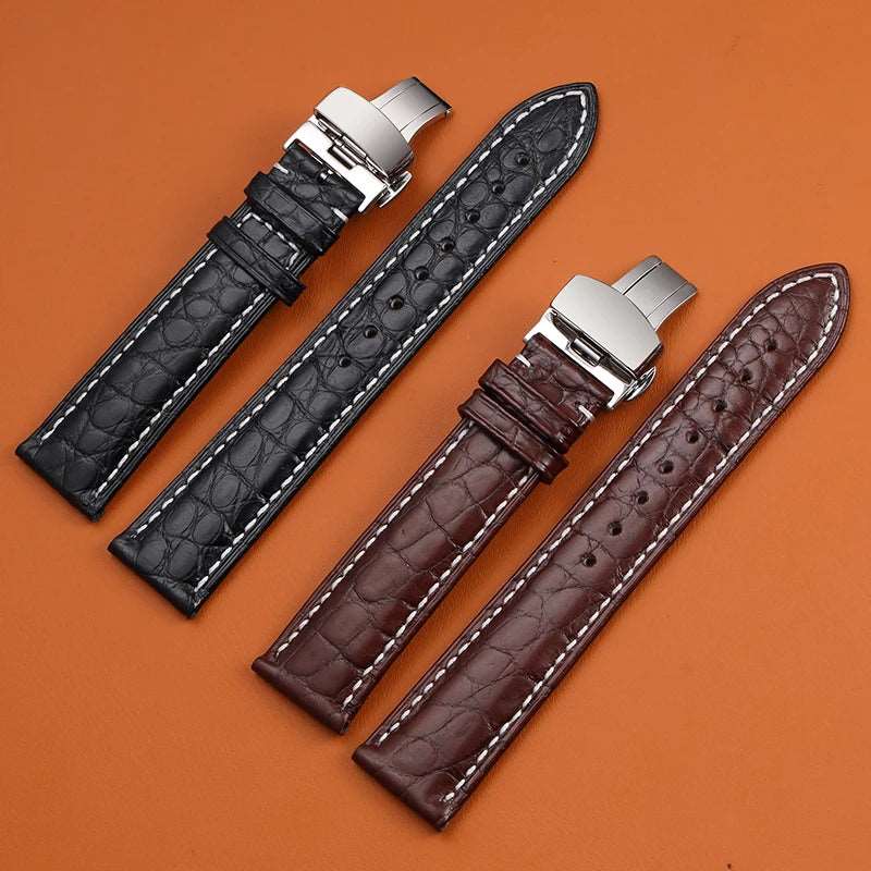 Crocodile Leather Quick Release Universal Replacement Watch Band - Viva Timepiece -  - 