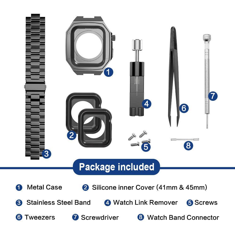 Fourth Screws Full Metal Apple Watch Cases Kit - Viva Timepiece -  - 