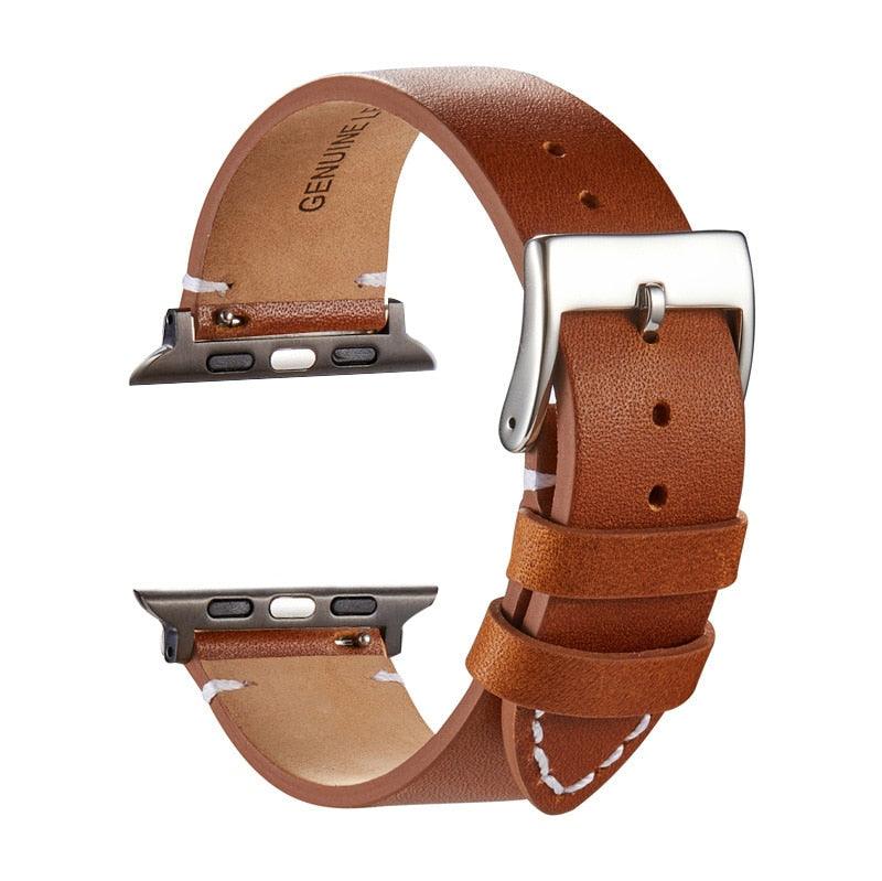 Genuine Leather Strap for Apple Watch Bands - Viva Timepiece -  - 