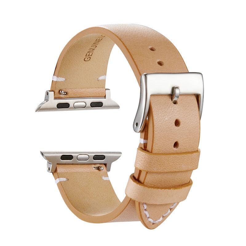 Genuine Leather Strap for Apple Watch Bands - Viva Timepiece -  - 