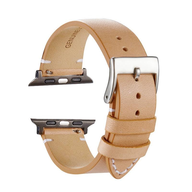 Genuine Leather Strap for Apple Watch Bands - Viva Timepiece -  - 