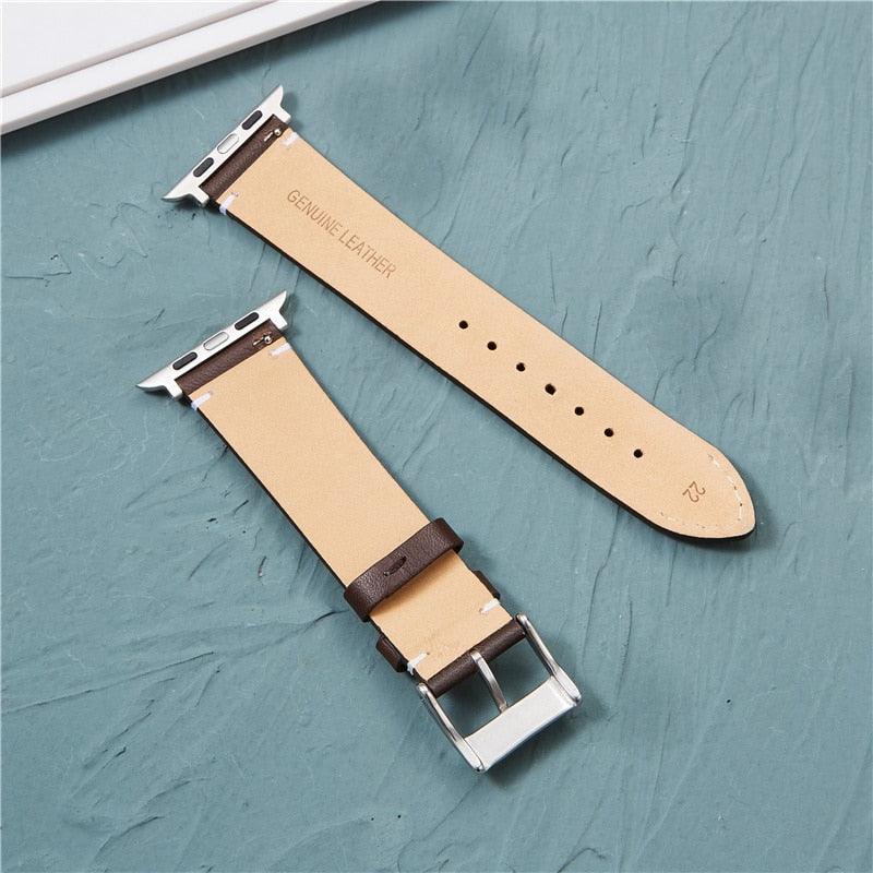 Genuine Leather Strap for Apple Watch Bands - Viva Timepiece -  - 