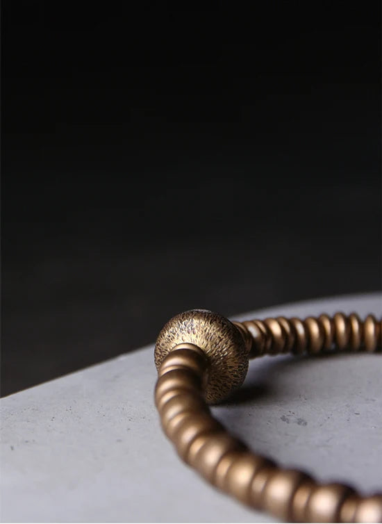 Artificial Hammered Brass Ancient Crafted Copper Bracelet