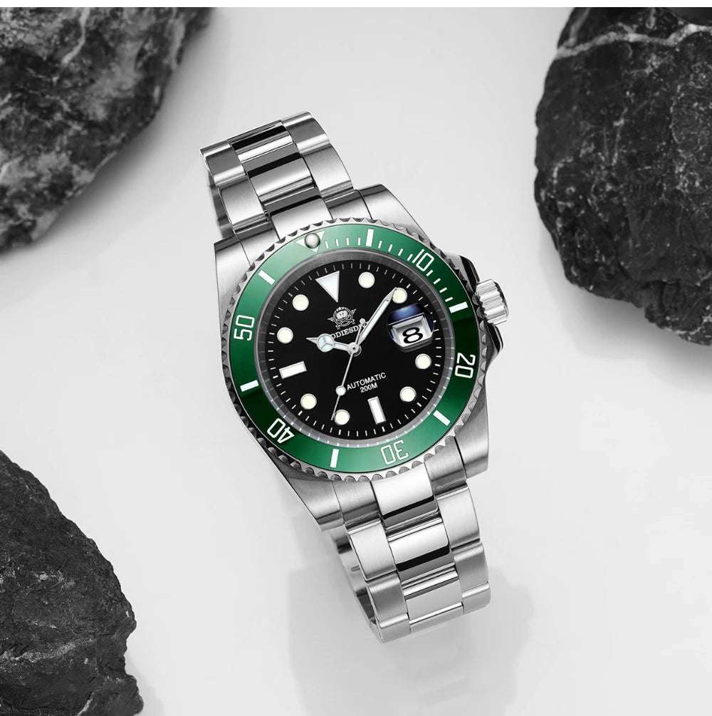 Addiesdive Submariner Homage Watches 200m Diving Super Luminous - Addiesdive | Viva Timepiece