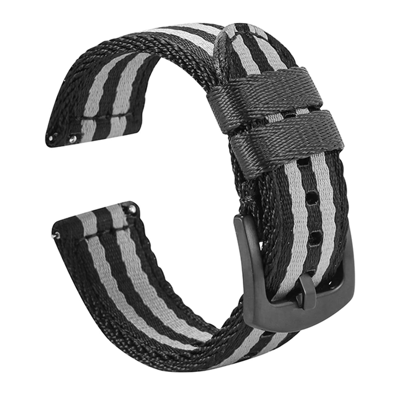 Premium Smooth Nylon Strap Quick Release Replacement Watch Bands Viva Timepiece    - 