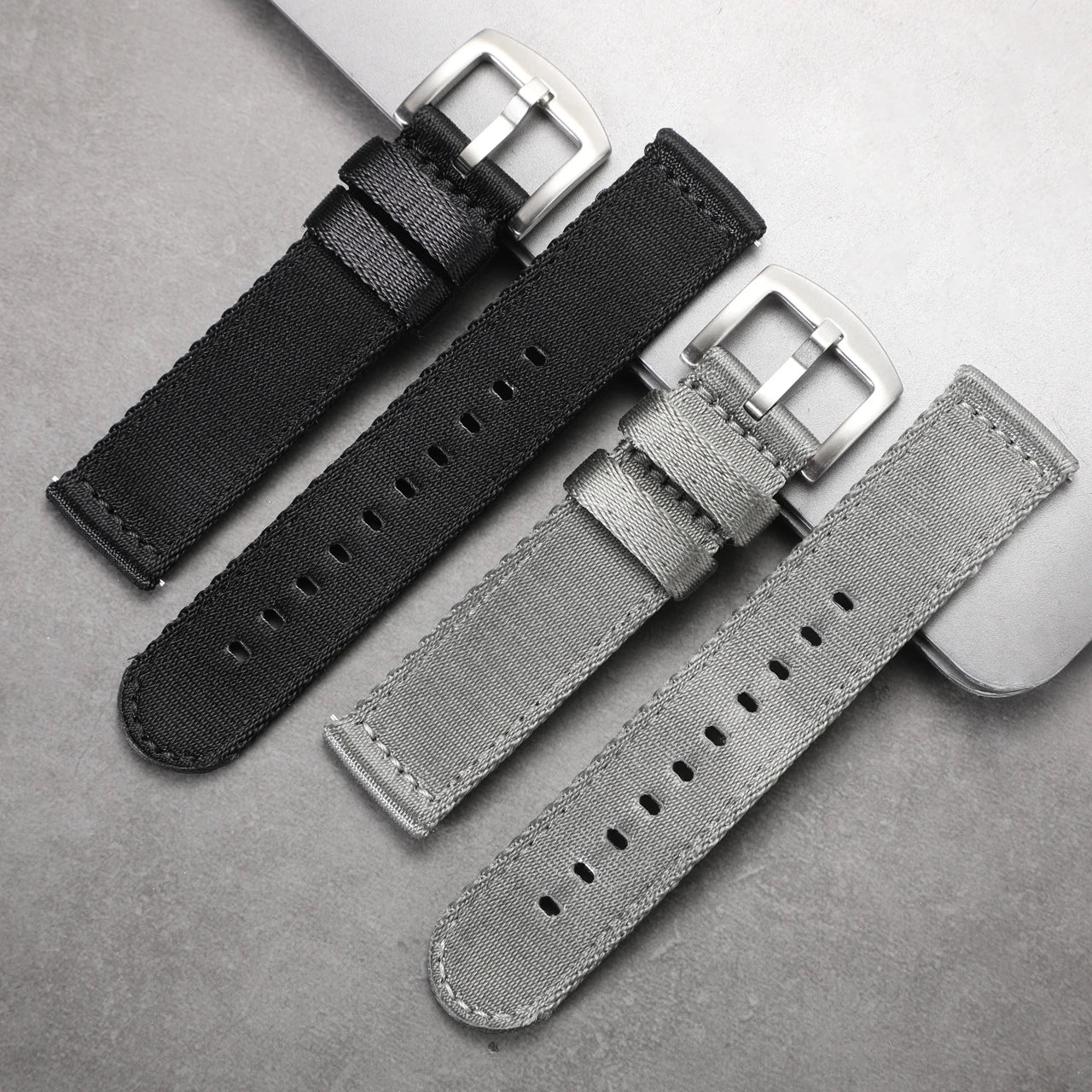 Premium Smooth Nylon Strap Quick Release Replacement Watch Bands Viva Timepiece    - 