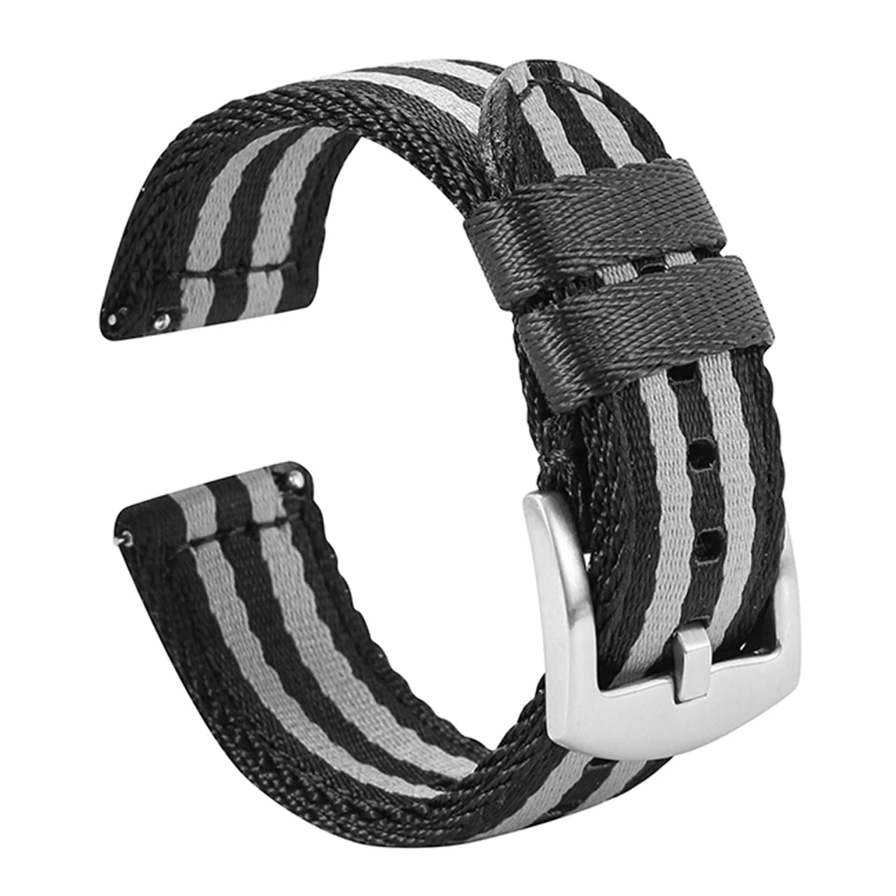 Premium Smooth Nylon Strap Quick Release Replacement Watch Bands Viva Timepiece    - 