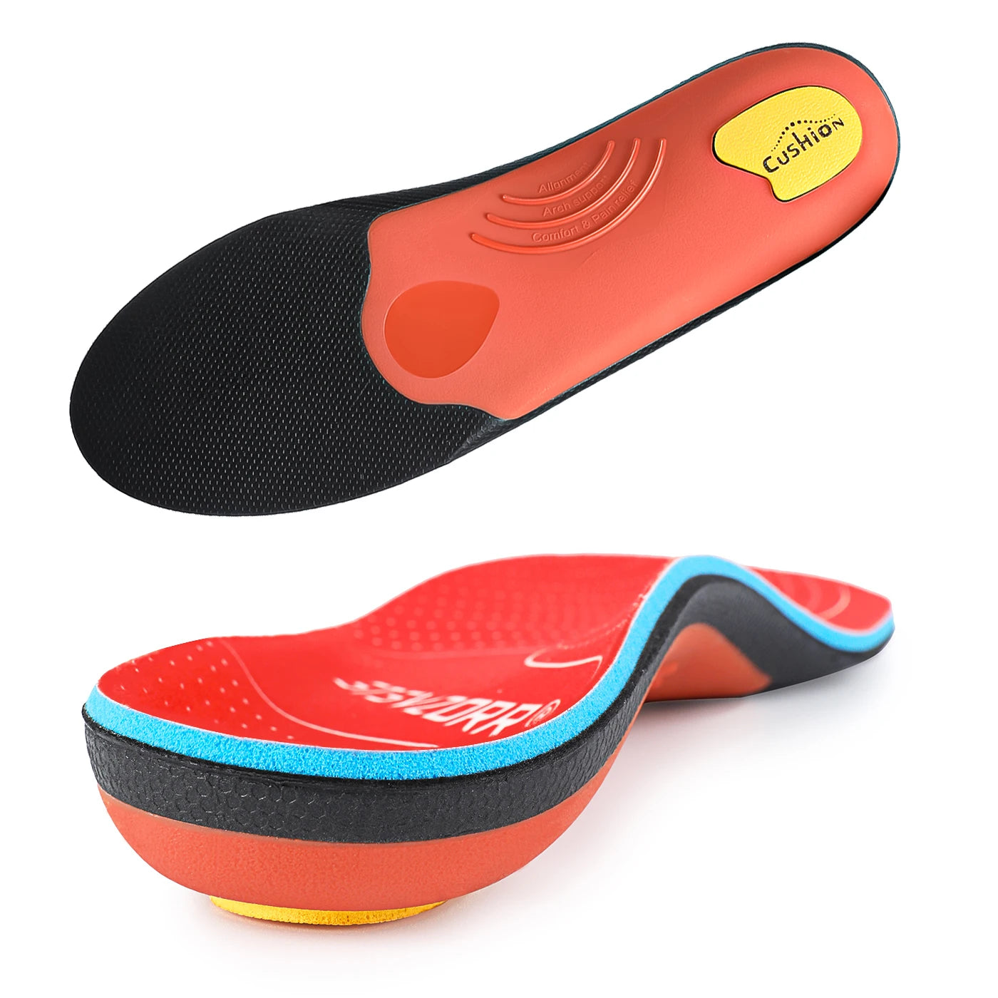 Plantar Fasciitis Orthopedic Arch Support Sport Insert Insoles IFITNA    - 