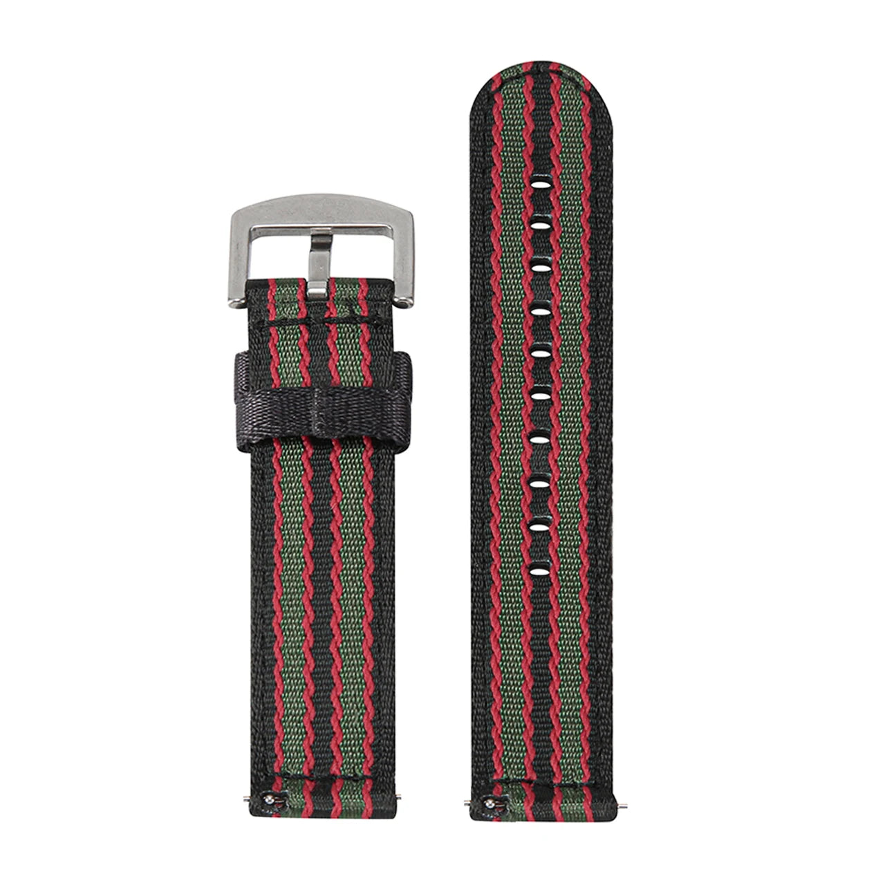 Premium Smooth Nylon Strap Quick Release Replacement Watch Bands Viva Timepiece    - 