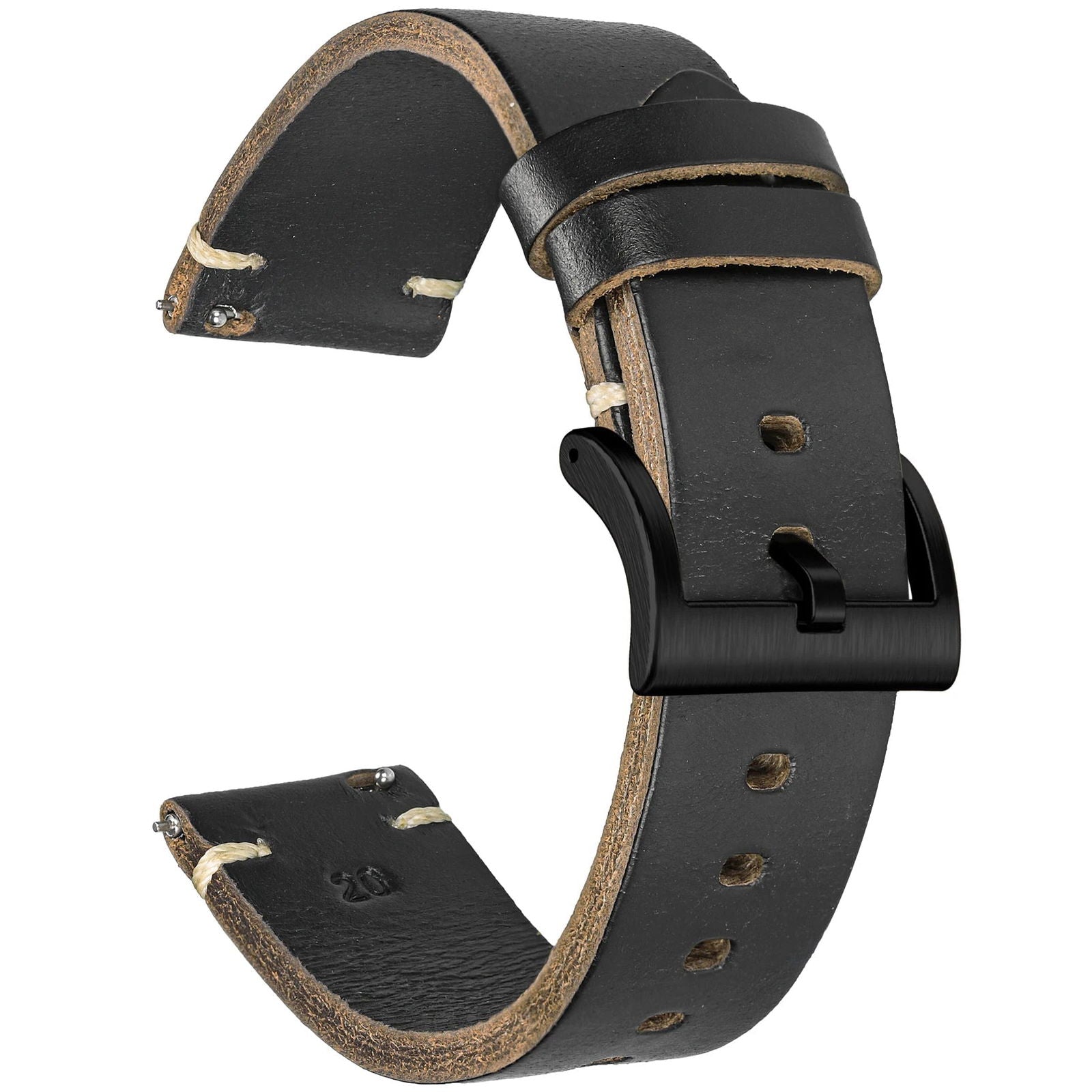 Hemsut Vintage Horween Horse Leather Quick Release Watch Straps - Viva Timepiece -  - 