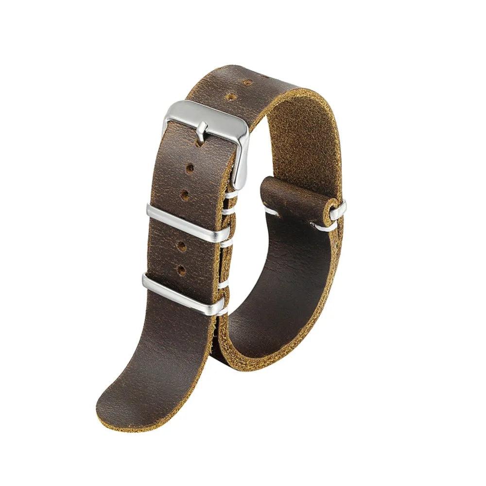 High-Quality Genuine Leather Replacement Watch Bands - Viva Timepiece -  - 