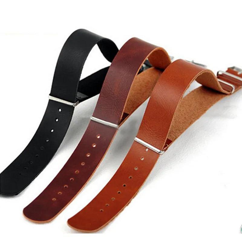 High-Quality Pu Leather ZULU Replacement Watch Strap - Viva Timepiece -  - 