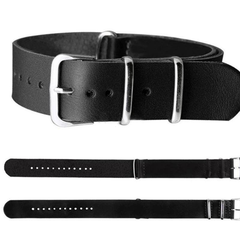 High-Quality Pu Leather ZULU Replacement Watch Strap - Viva Timepiece -  - 