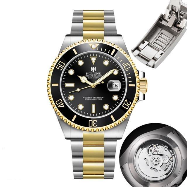 Holuns Submariner Date Ceramic Homage Watches - Viva Timepiece -  - 