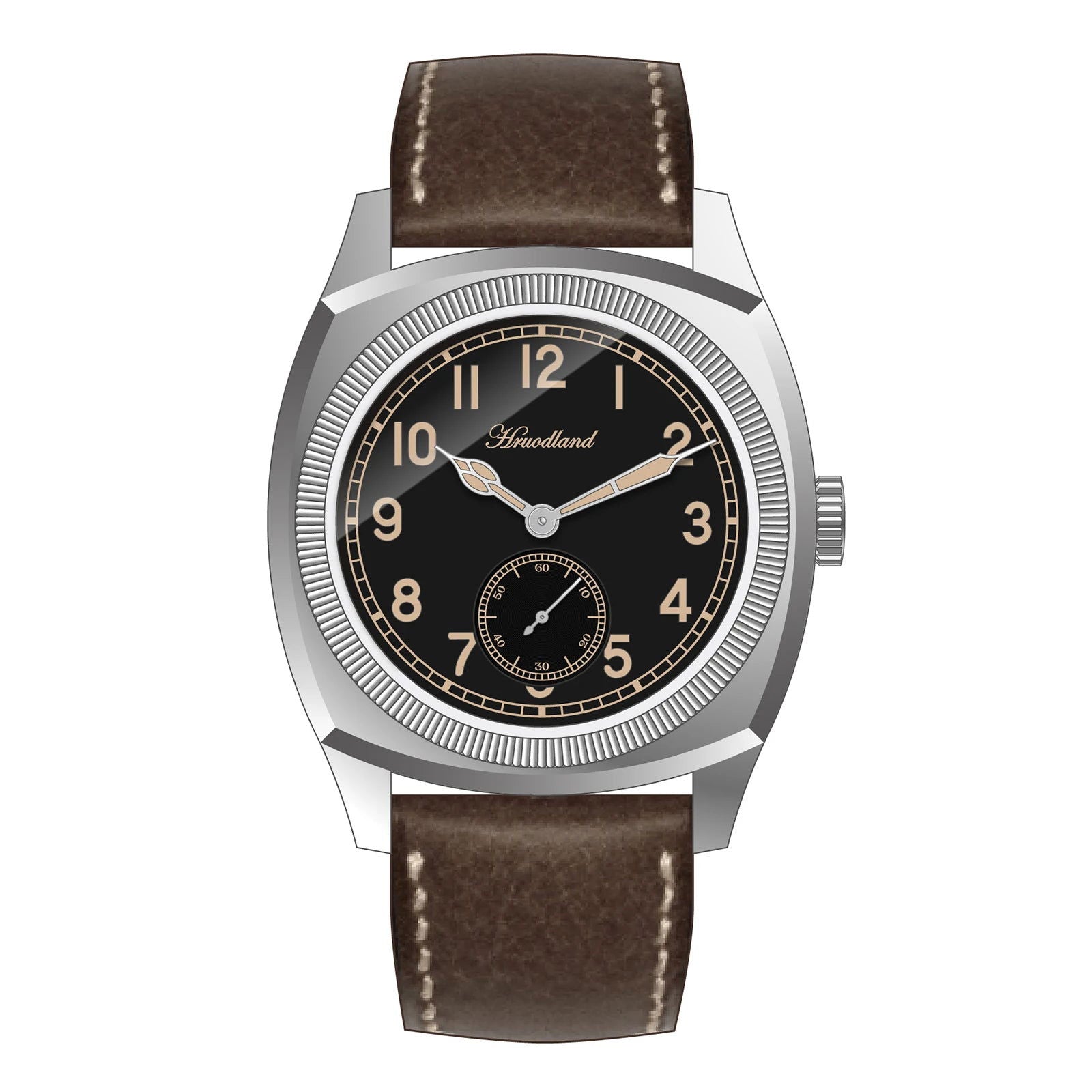 Hruodland F018 Longines Heritage 1935 homage Watches - Viva Timepiece -  - 