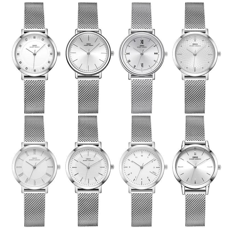 IBSO 36WA Geneva Mesh Bracelet Women Quartz Watches - Viva Timepiece -  - 