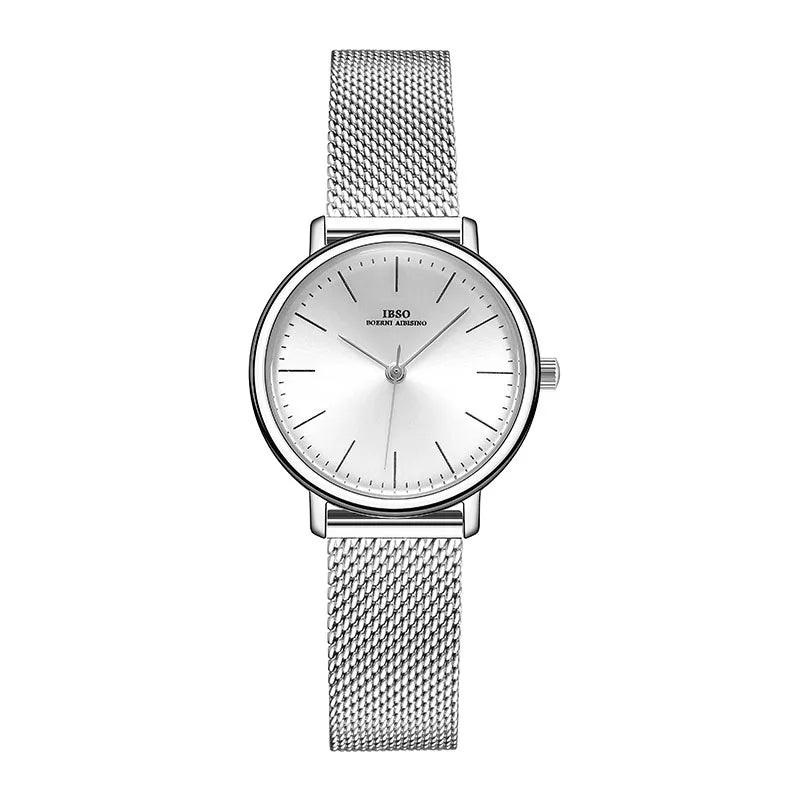 IBSO 36WA Geneva Mesh Bracelet Women Quartz Watches - Viva Timepiece -  - 