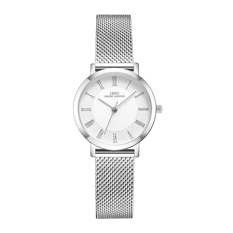 IBSO 36WA Geneva Mesh Bracelet Women Quartz Watches - Viva Timepiece -  - 