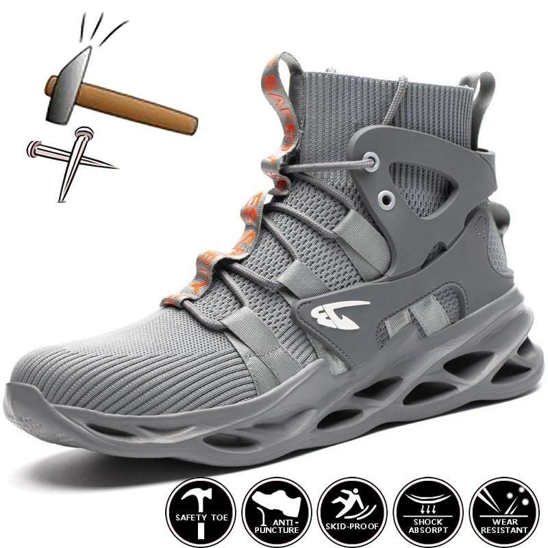 JB Hammer High Top Safety Steel Toe Shoes - Viva Timepiece -  - 