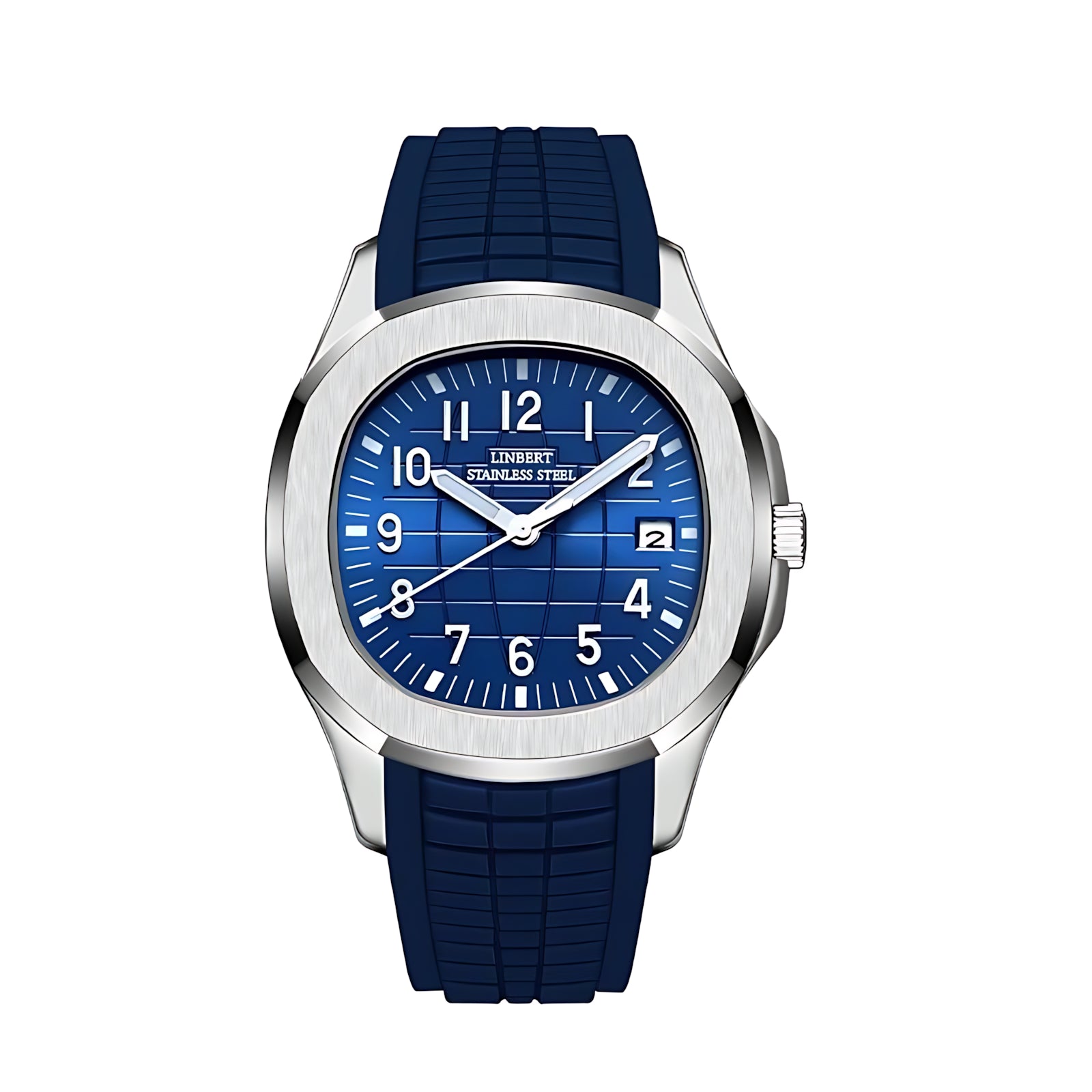 Linbert Aquanaut (Auto) Homage Watches LINBERT Blue   - 48054228-band-blue