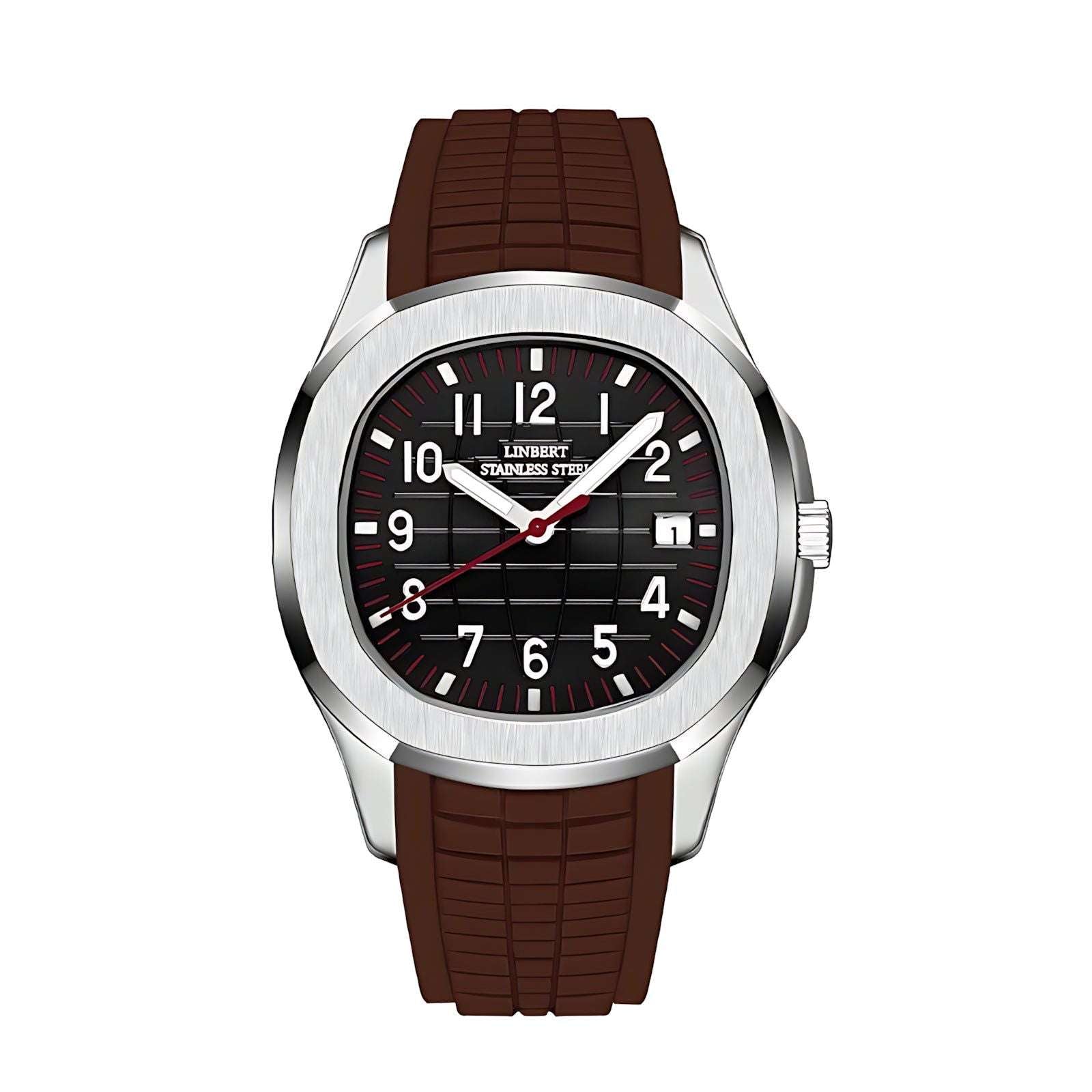 Linbert Aquanaut (Auto) Homage Watches Dark Rose - LINBERT | Viva Timepiece