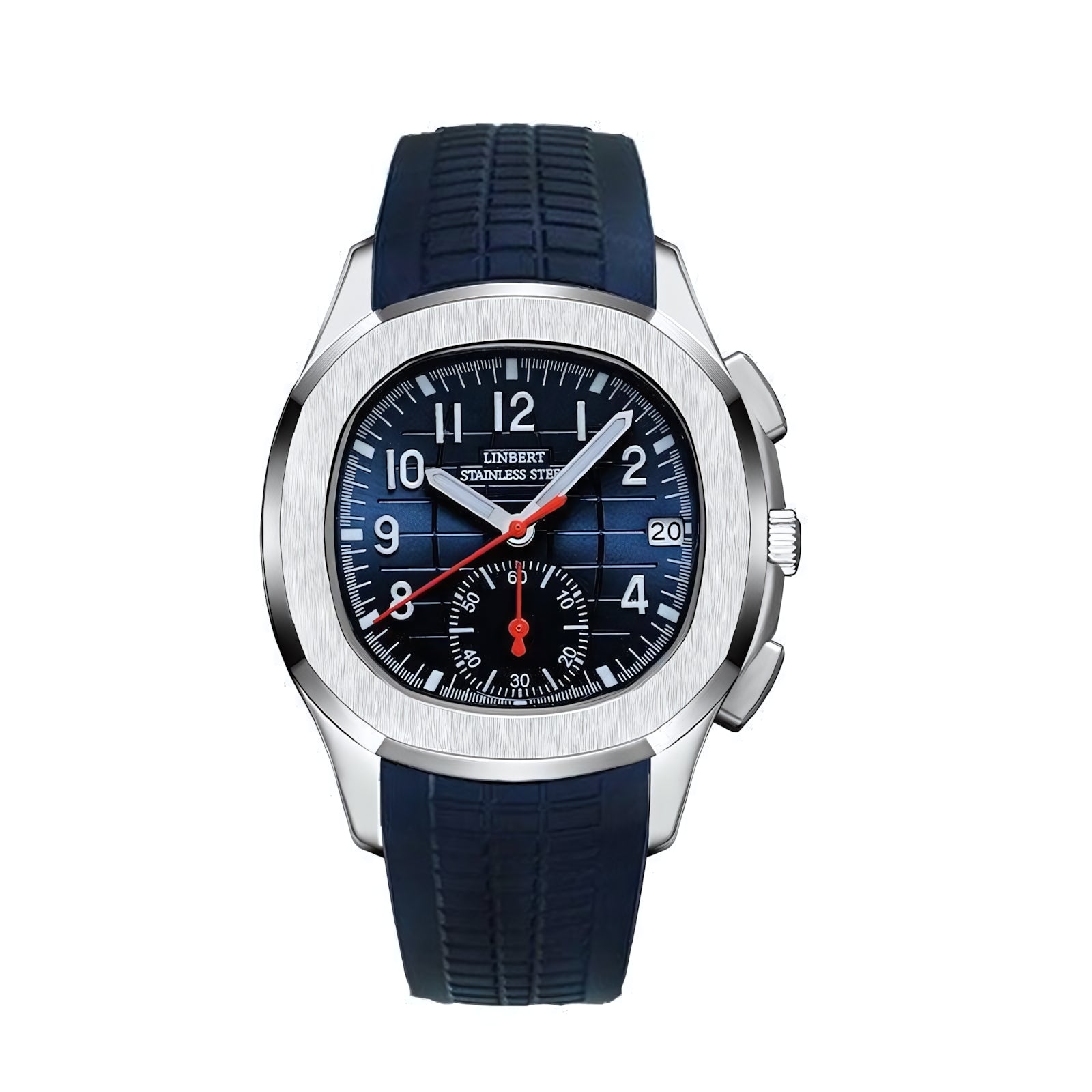 Linbert Aquanaut Quartz Sub-Dial Homage Watches LINBERT Navy   - 48054225-blue-yes