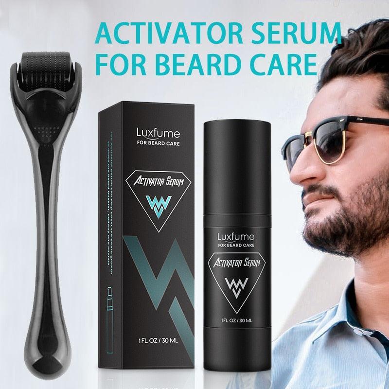 Luxfume Beard Roller Activator Serum Set - Viva Timepiece -  - 