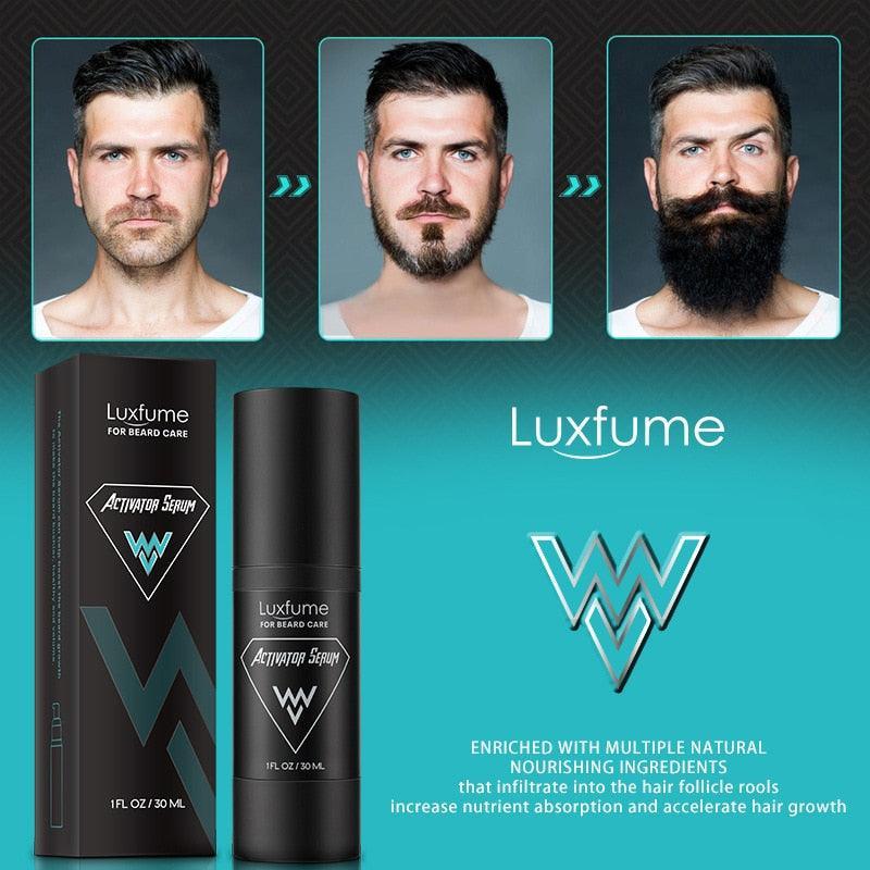 Luxfume Beard Roller Activator Serum Set - Viva Timepiece -  - 