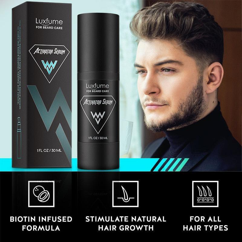 Luxfume Beard Roller Activator Serum Set - Viva Timepiece -  - 