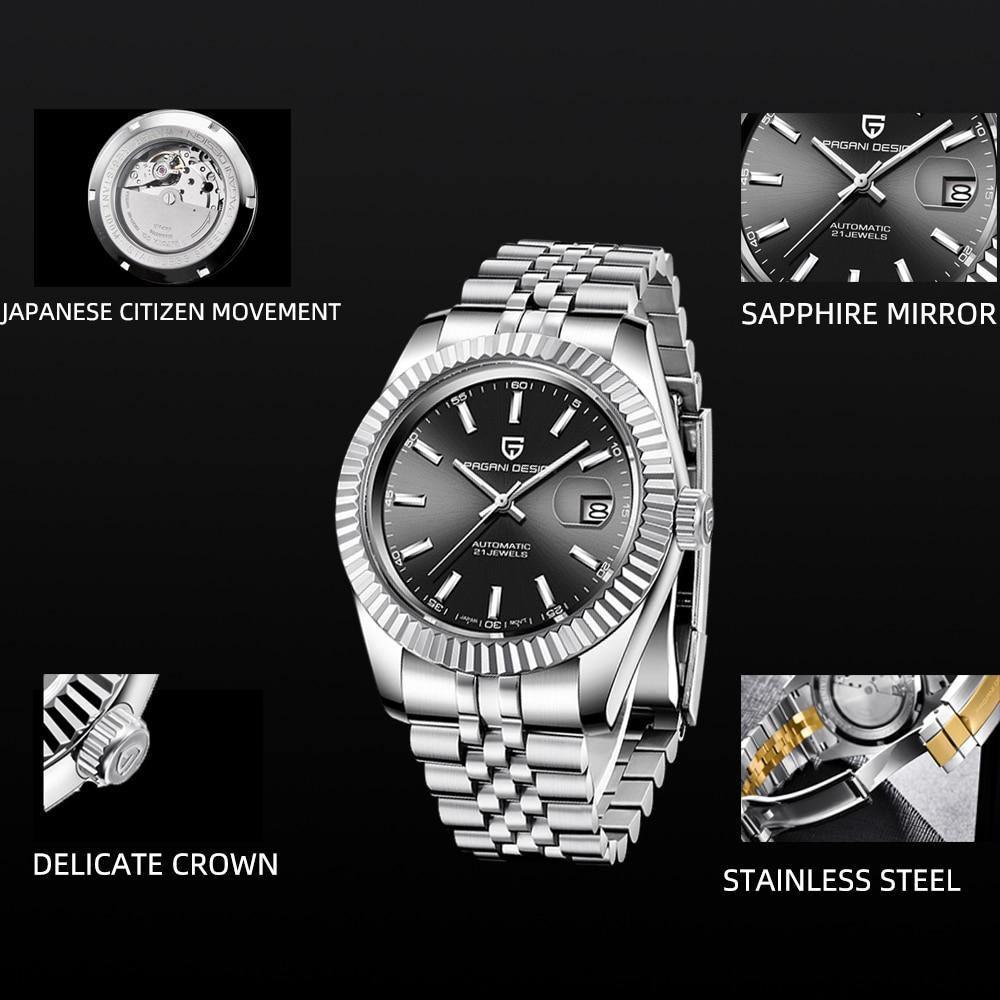 Pagani Design Datejust 40 Jubilee Homage Watches - Viva Timepiece -  - 