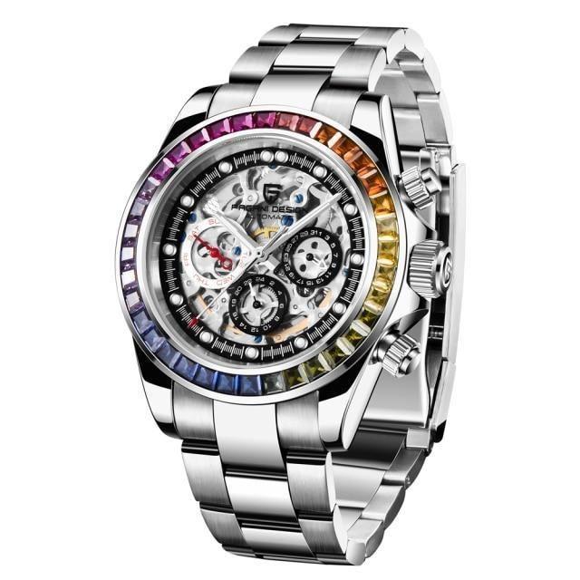 Pagani Design Daytona Hollow Rainbow Homage Watches - Viva Timepiece -  - 