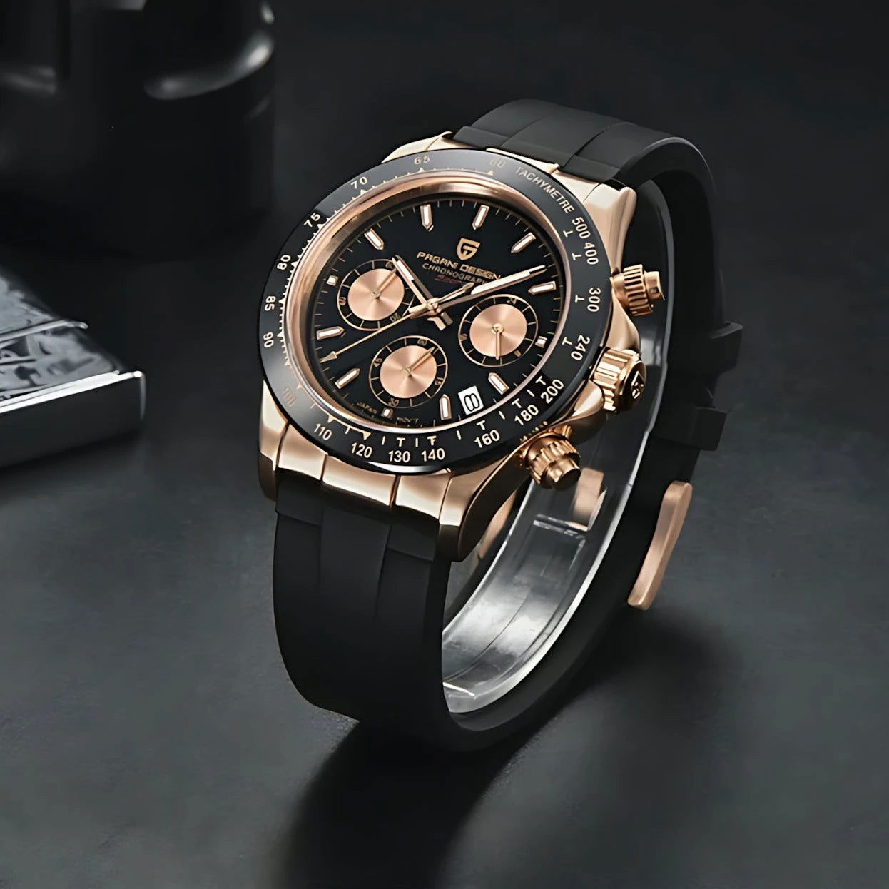 Pagani Design Daytona Rose Gold Homage Watches - Viva Timepiece -  - 