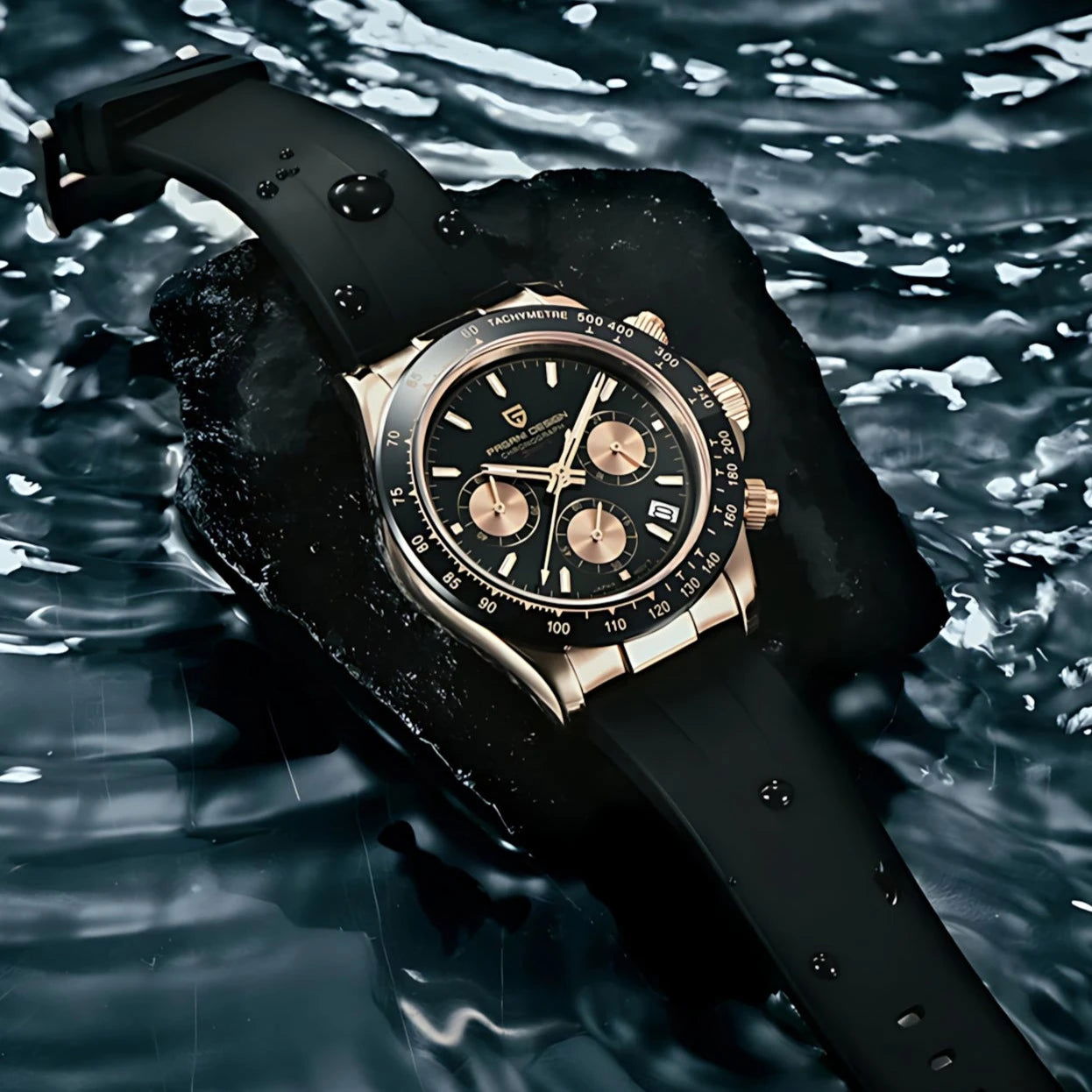 Pagani Design Daytona Rose Gold Homage Watches - Viva Timepiece -  - 