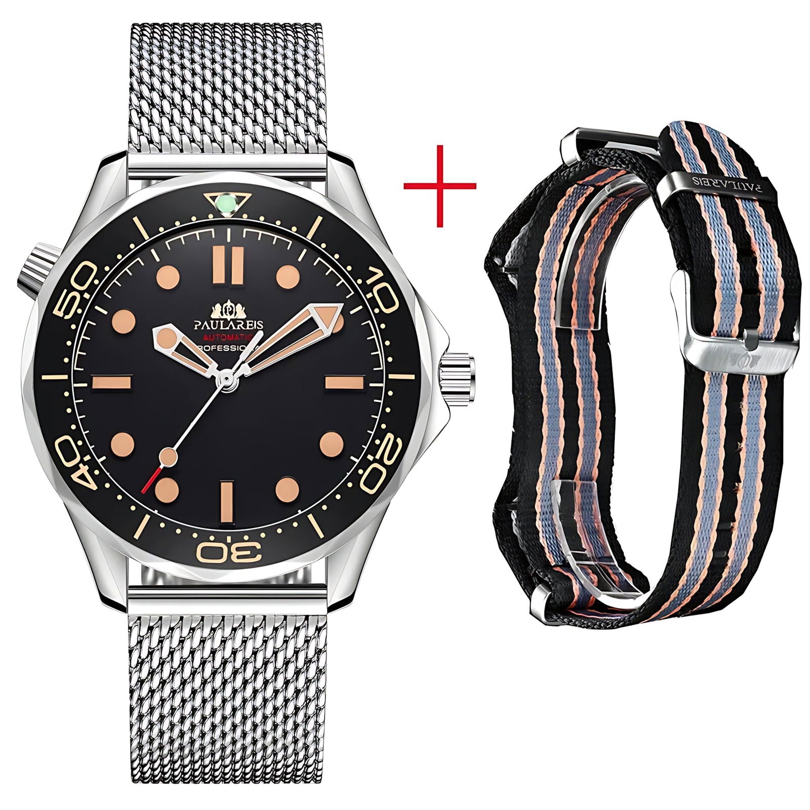 Paulareis 007 Seamaster Automatic Homage Watches - Viva Timepiece -  - 